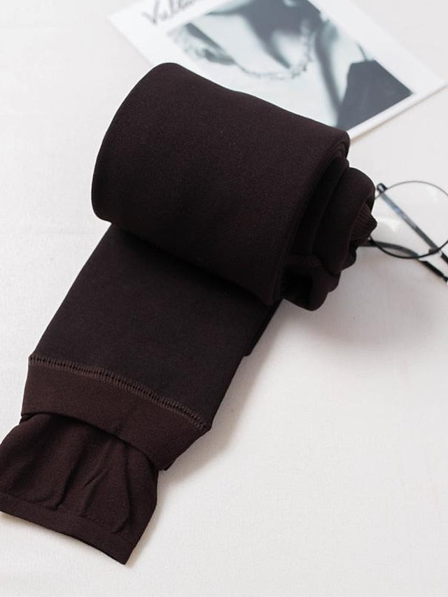 Women's Panty Hose Office Work Daily Spandex Nylon Basic Classic Warm 1 Pair - LuckyFash™