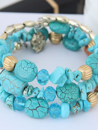 Women's Bracelets Textured Street Geometry Bracelets & Bangles - LuckyFash™