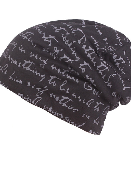 Women Beanie Hat Unisex Autumn And Winter Warm Hat Ladies Fashion Skullies Hip-Hop Beanie For Mens Comfortable Cycling Cap - LuckyFash™