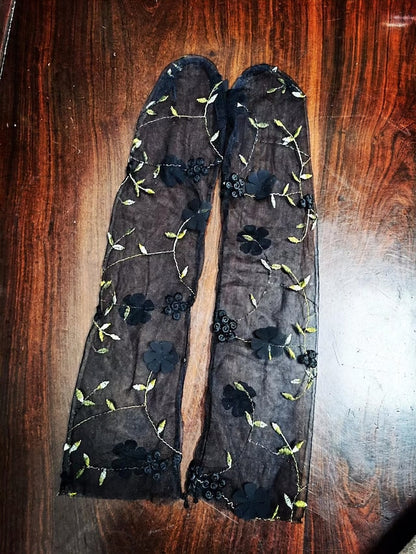 Women's Crew Socks Outdoor Daily Vine Polyester Simple 1 Pair - LuckyFash™