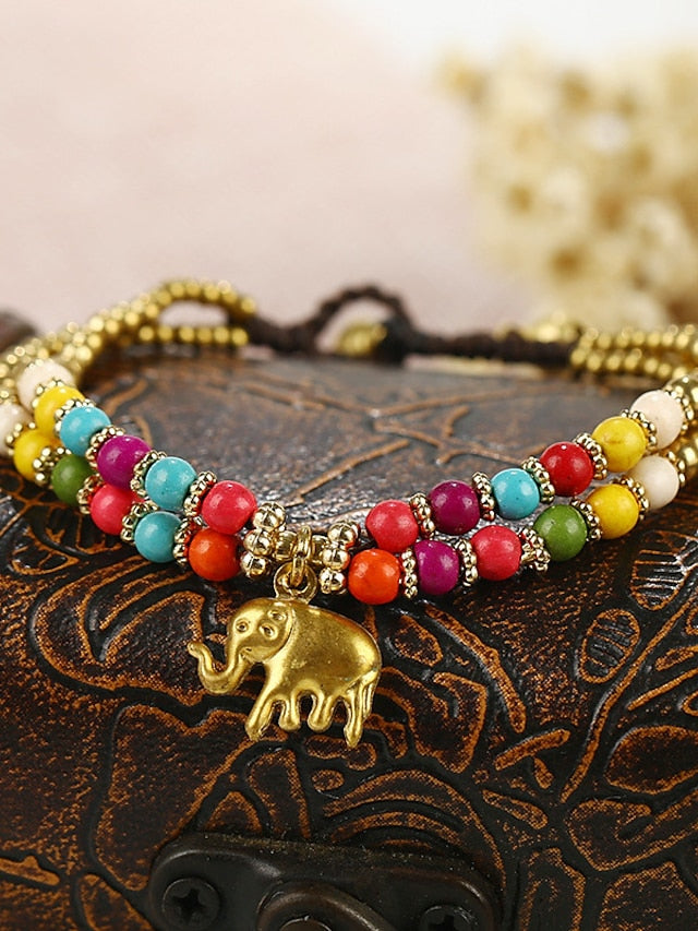 Women's Bracelets Ethnic Style Street Elephant Bracelets & Bangles - LuckyFash™