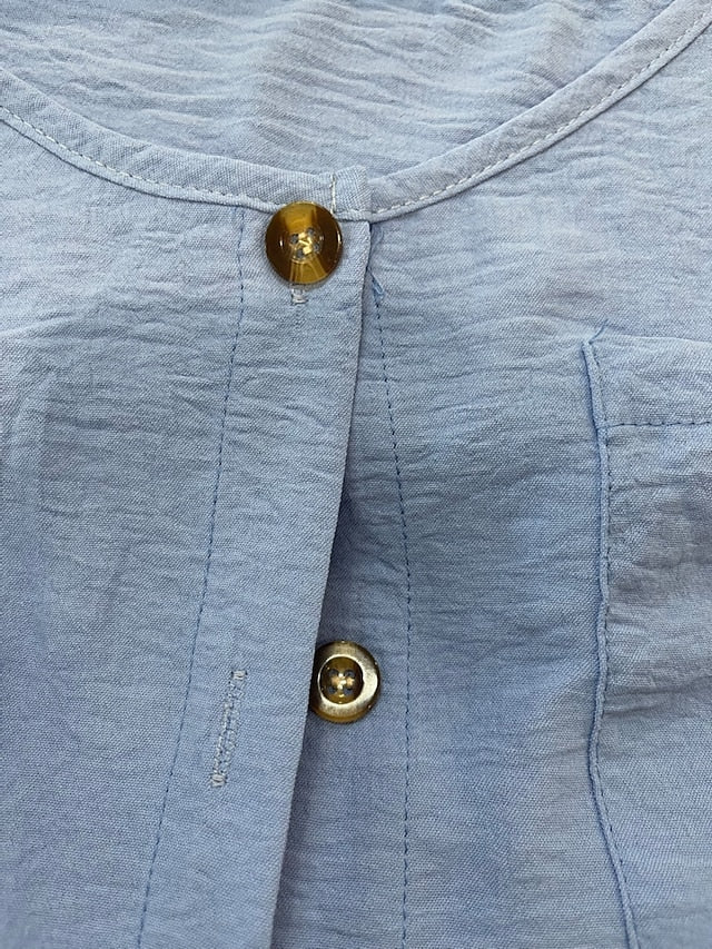 ArmyGreen Black White Plain Sleeveless Daily Basic V Neck Regular S for Women - LuckyFash™