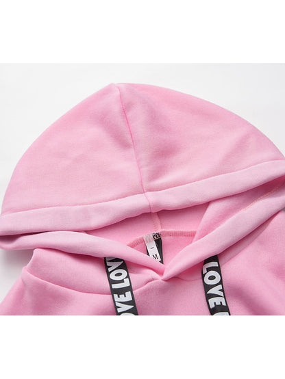 Women's Hoodie Pullover Basic Casual Black Blue Pink Plain Solid Colored Street Hooded Long Sleeve S M L XL XXL - LuckyFash™