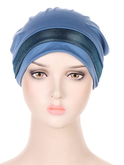 Soft Stretchy Under Scarf Cap for Women Soild Color Inner Hijab Bonnet Muslim Under Hijab Turban Hat for Women - LuckyFash™