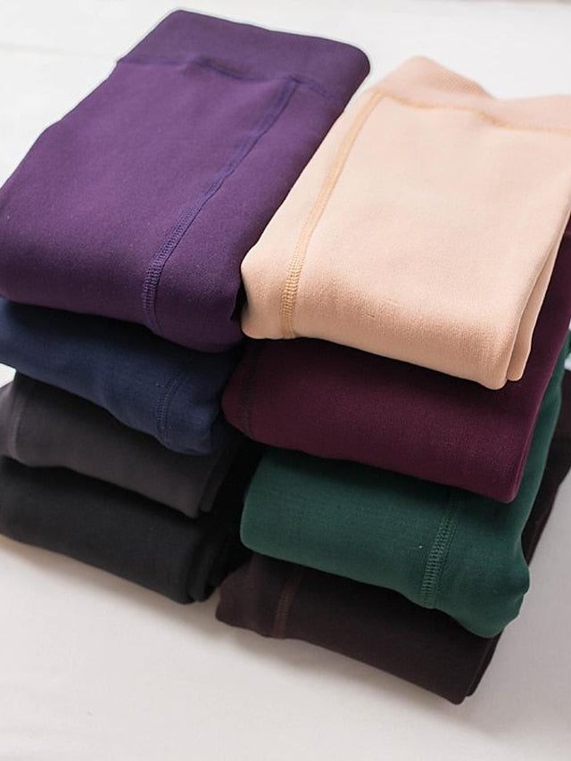 Women's Panty Hose Office Work Daily Spandex Nylon Basic Classic Warm 1 Pair - LuckyFash™