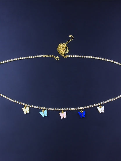 Women's body chain Fashion Street Butterfly Headwear - LuckyFash™
