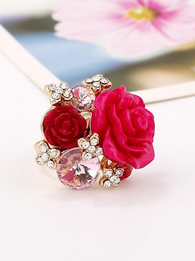Ring Wedding Holiday Engagement Braided Floral - LuckyFash™