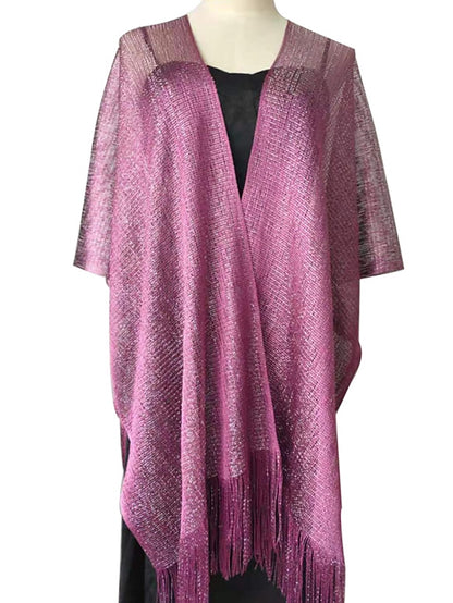 Shawls & Wraps Dailywear Daily Outdoor Yellow Purple Scarf Pure Color / Fall / Winter / Spring / Summer / Polyester for Women - LuckyFash™