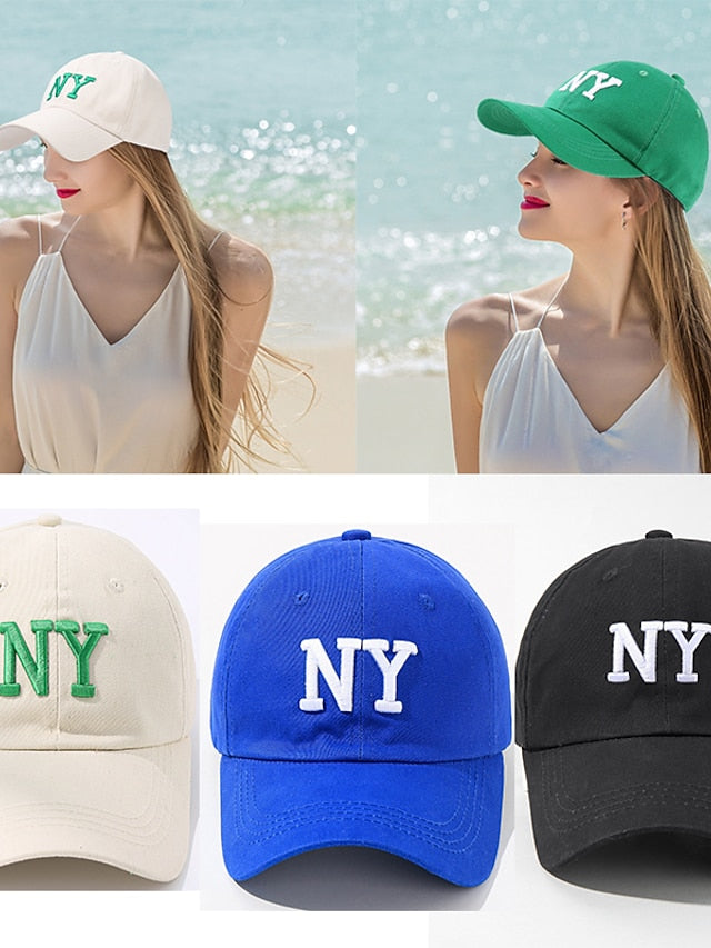 Women's Baseball Hat Outdoor Daily Letter Oxford Casual Casual / Daily 1 pcs - LuckyFash™