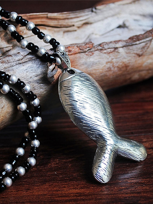 Women's necklace Archaistic Street Fish Necklaces - LuckyFash™