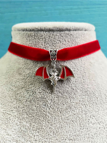 Women's necklace Vintage Halloween Heart Necklaces - LuckyFash™