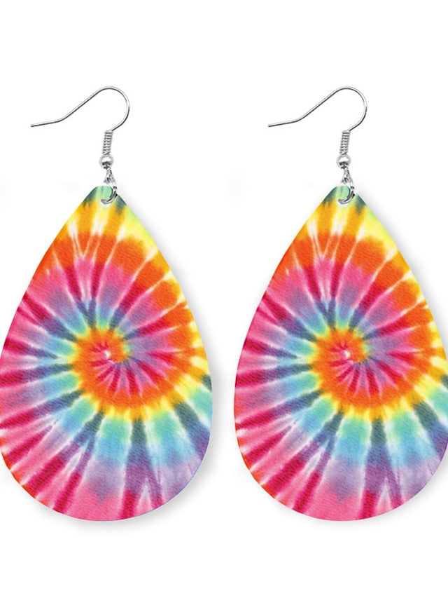 Women's Earrings Chic & Modern Street Tie Dye Earring - LuckyFash™