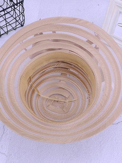 Women's Hat Party Hat Silver Black Purple Wedding Party Outdoor Flower Solid Color Portable Sun Protection Breathable - LuckyFash™