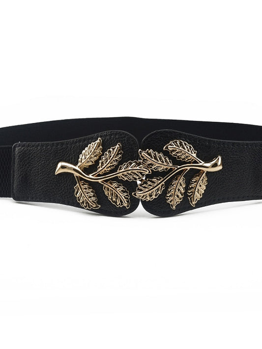 Women's Buckle Party Wedding Street Dailywear Camel Black Belt Pure Color White Fall Winter Spring Summer - LuckyFash™