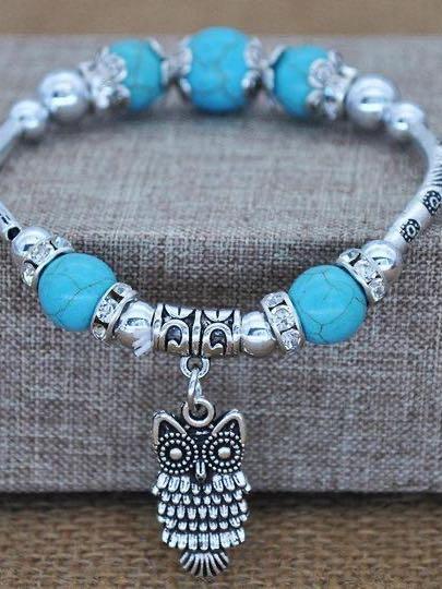 Vintage owl bracelet - LuckyFash™