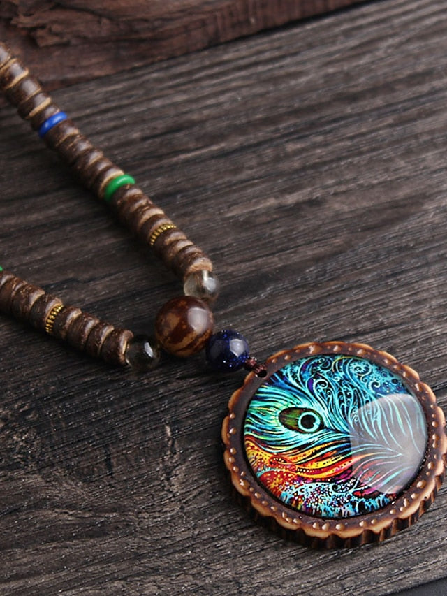 Women's necklace Vintage Outdoor Peacock Necklaces - LuckyFash™