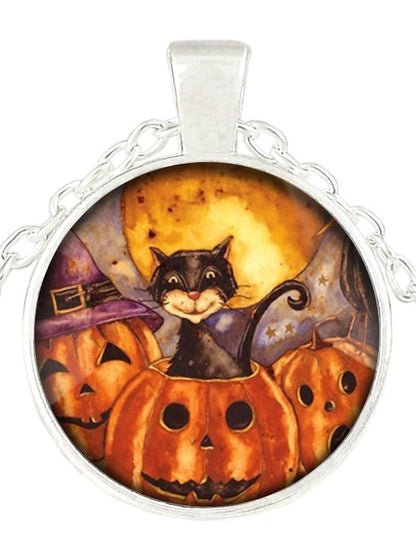 Women's necklace Chic & Modern Halloween Cat Necklaces - LuckyFash™