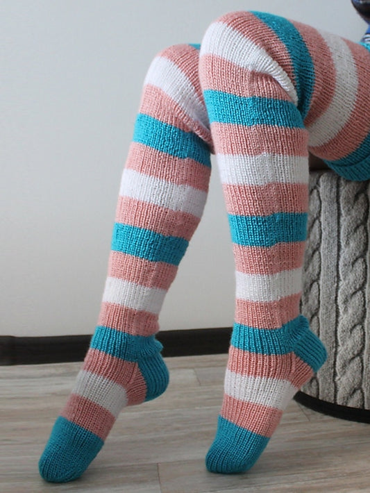 Women's Stockings Christmas Gift Daily Plaid Spandex Cotton Casual Classic Casual / Daily 1 Pair - LuckyFash™