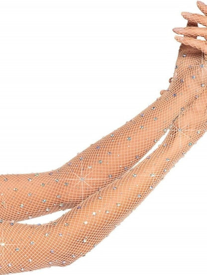 Women's Gloves Party Evening Holiday Solid / Plain Color Acrylic Fibers Nylon Cosplay Sexy 1 Pair - LuckyFash™