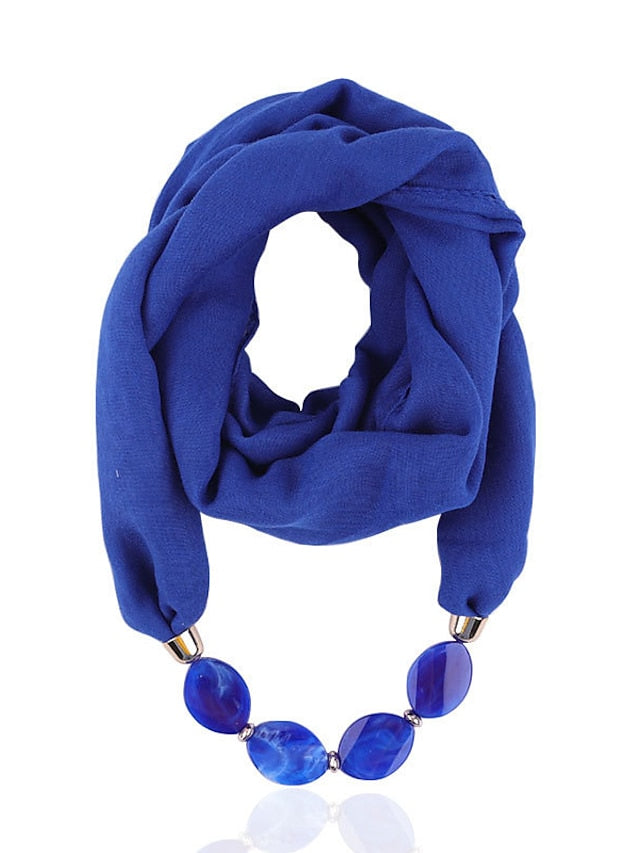 Women's Scarves Infinity Scarf Daily Holiday Linen Bohemia Warm Decoration 1 PC - LuckyFash™