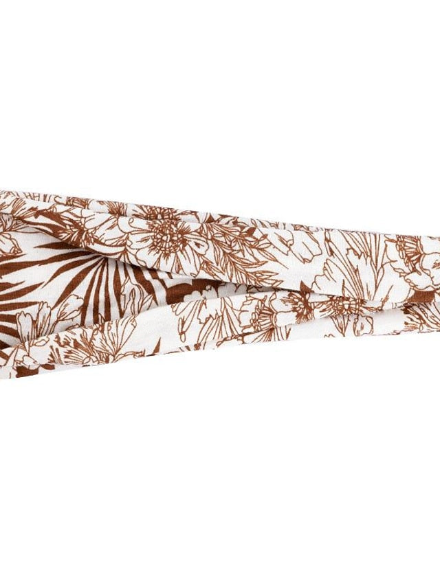 europe and the united states cross-border fashion sports hairband yoga bundle sweat-absorbing headband new ladies wide-brimmed printed headwear - LuckyFash™