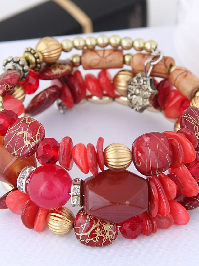 Women's Bracelets Textured Street Geometry Bracelets & Bangles - LuckyFash™