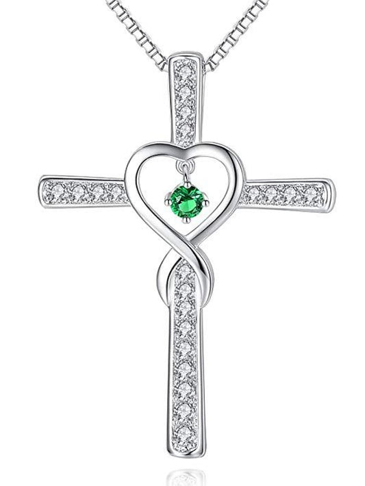 Women's necklace Chic & Modern Street Heart Necklaces / Red / Green / Purple / Fall / Winter - LuckyFash™