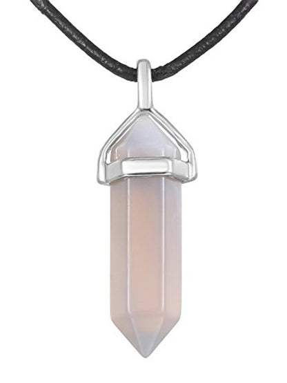 Pendant Necklace For Women's Turquoise Crystal Party Casual Daily Synthetic Gemstones Crystal Turquoise Black - LuckyFash™