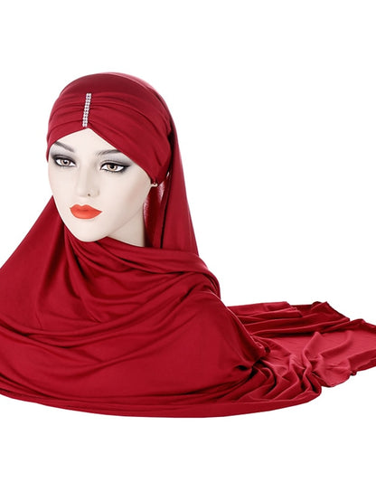 Women's Turban Party Evening Solid / Plain Color Polyester Sweet 1 pcs - LuckyFash™