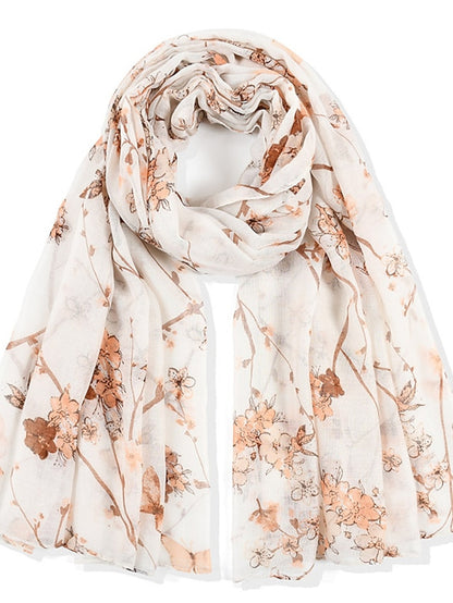 New Women Spring Summer Fashion Voile Scarf Long Shawl Beach Headband Bandanna Wrap Muffler Soft Hijab - LuckyFash™