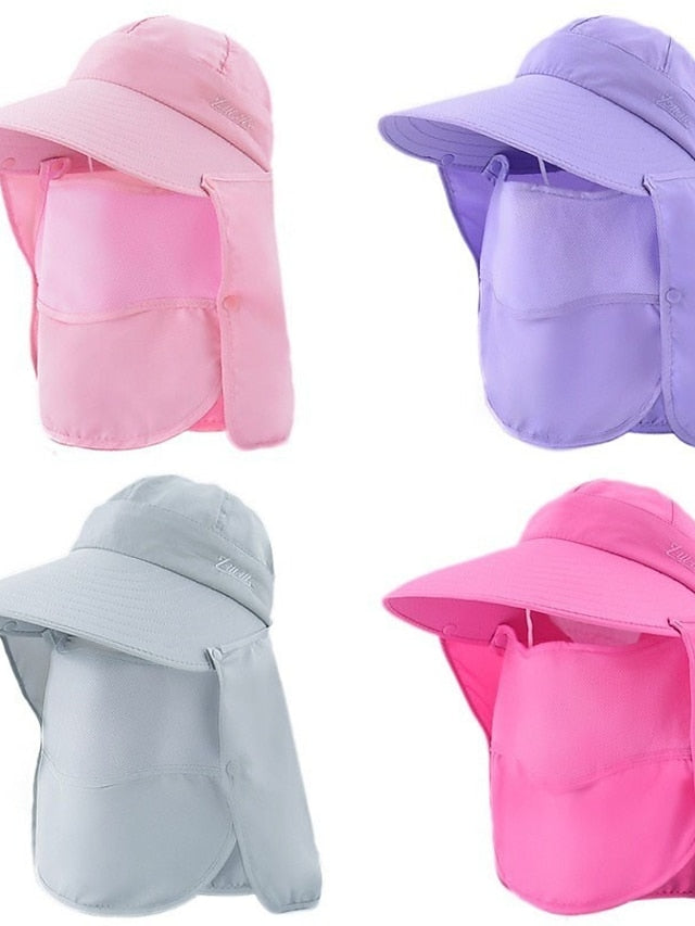 Women's Sun Hat Daily Holiday Cycling / Bike Polyester Sports & Outdoors Casual Simple Style 1 pcs - LuckyFash™