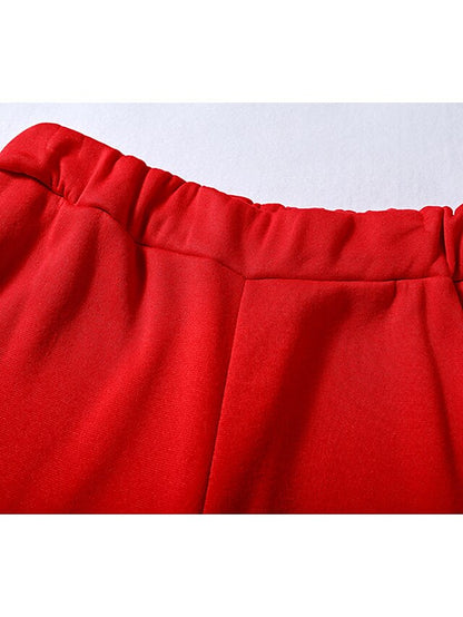 Women's Hoodie Tracksuit Pants Sets Sweatpants Streetwear Green Black Sports Outdoor Casual Letter Hooded S M L XL XXL - LuckyFash™