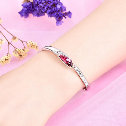Women 12 Zodiac Signs Silver Bracelet - LuckyFash™
