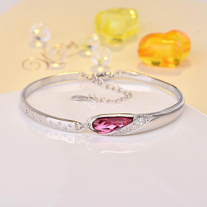 Women 12 Zodiac Signs Silver Bracelet - LuckyFash™