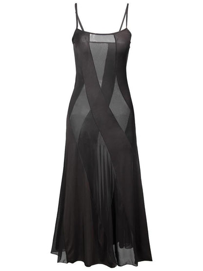 Lace Silky Sling Nightdress - LuckyFash™