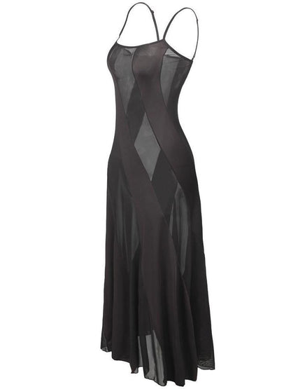 Lace Silky Sling Nightdress - LuckyFash™