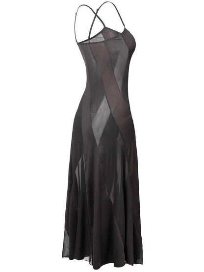 Lace Silky Sling Nightdress - LuckyFash™