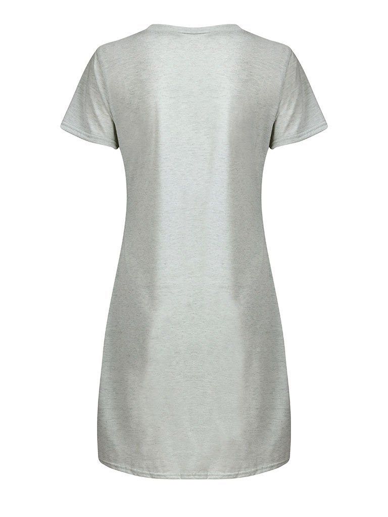 Women Print Pajama Dress - LuckyFash™