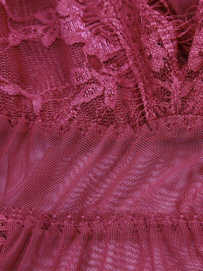 Women Transparent Lace Sling Nightdress - LuckyFash™