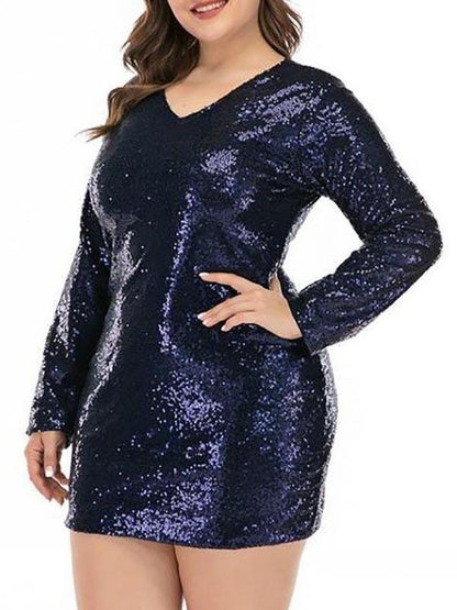 Women's Equined Buttock Dress - LuckyFash™