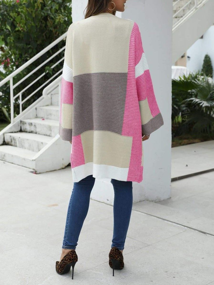 Women's Fashion Long Sleeve Plus Size knitted Sweater - LuckyFash™