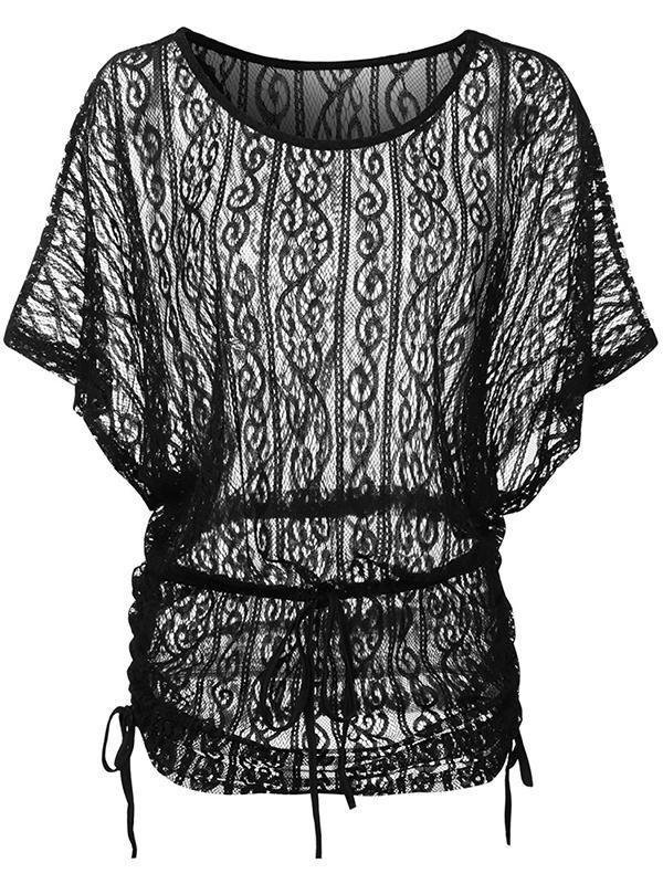 Women's Fashion Temperament Hedging Round Neck Dress - LuckyFash™