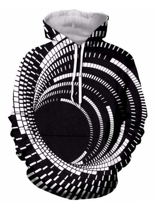 Women's Fashionable 3D Graphic Print Oversize Hoodie - LuckyFash™