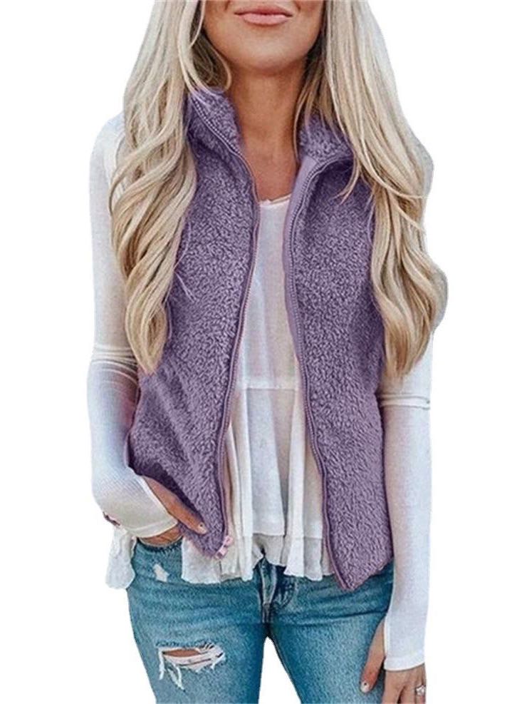 Women's Fluffy Vest Coat - LuckyFash™