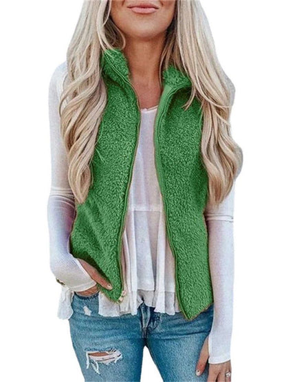 Women's Fluffy Vest Coat - LuckyFash™