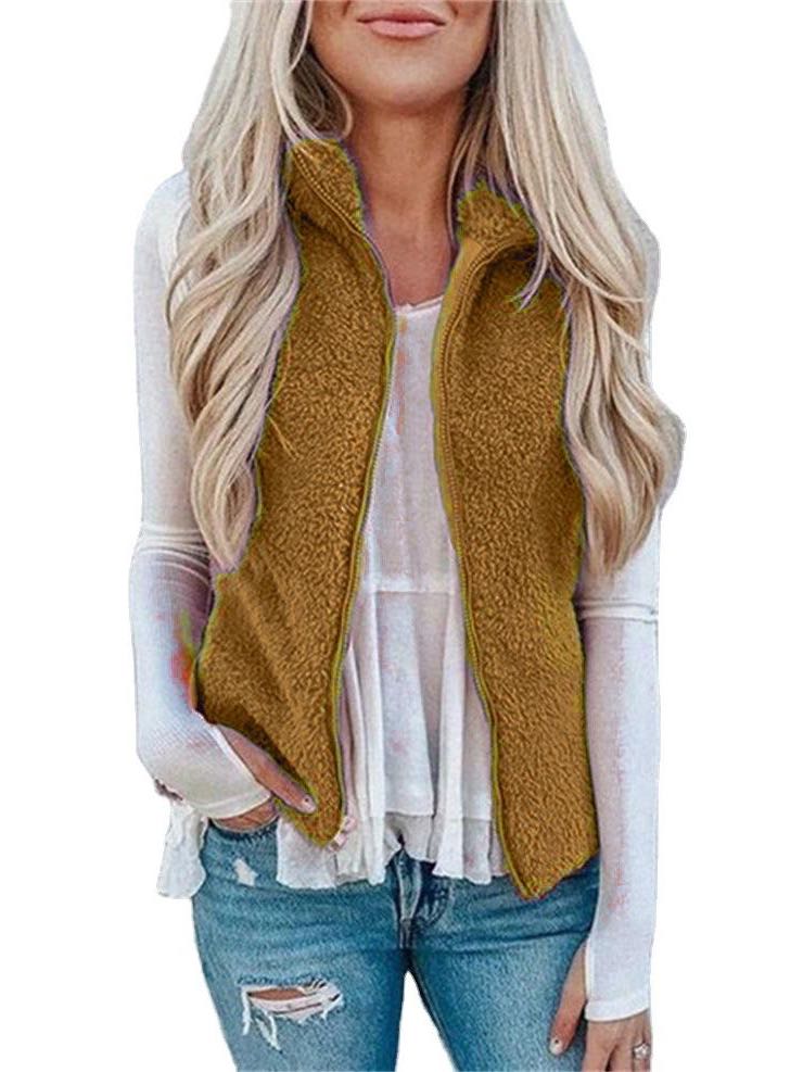 Women's Fluffy Vest Coat - LuckyFash™