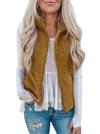 Women's Fluffy Vest Coat - LuckyFash™