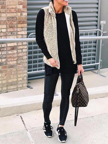 Women's Fluffy Vest Coat - LuckyFash™