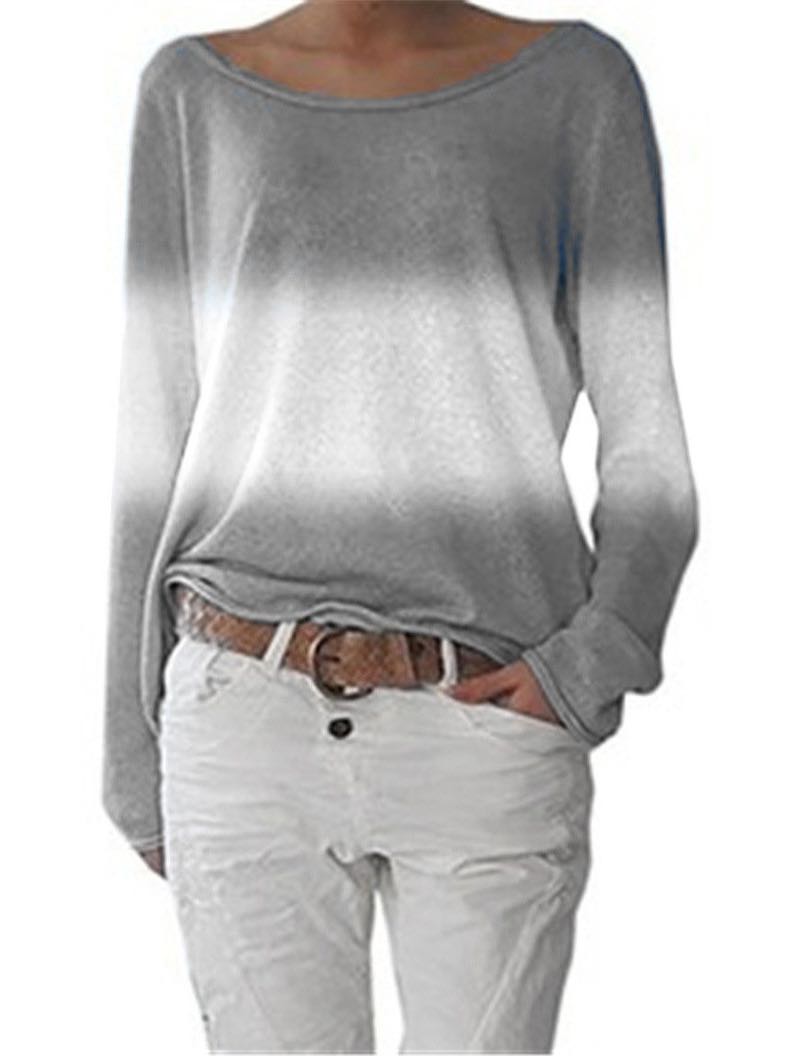 Women's Gradient Loose Long Sleeves - LuckyFash™