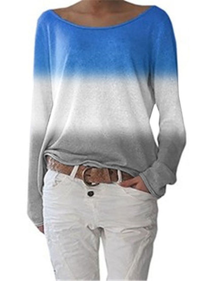 Women's Gradient Loose Long Sleeves - LuckyFash™